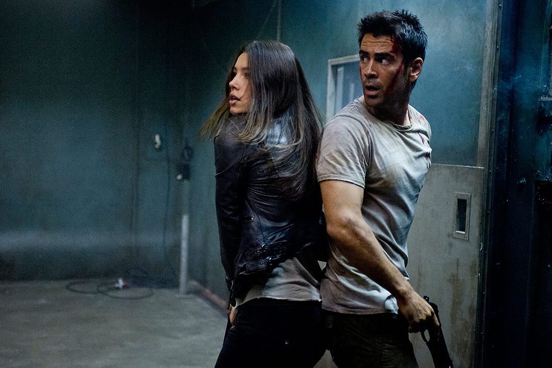 Total Recall (Desafío total) : Foto Jessica Biel, Colin Farrell