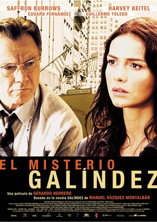 El misterio Galíndez : Cartel