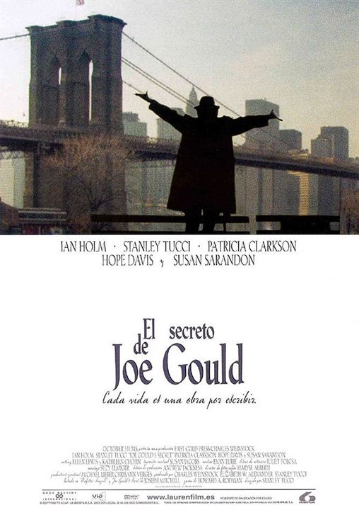El secreto de Joe Gould : Cartel