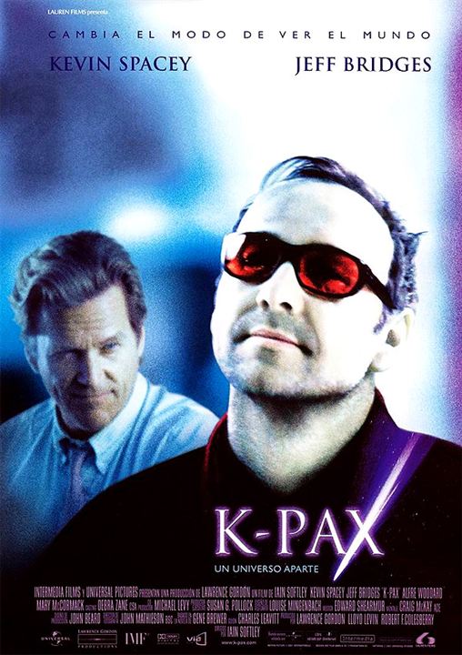 K-Pax: Un universo aparte : Cartel