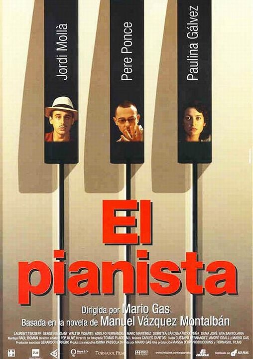 El pianista : Cartel