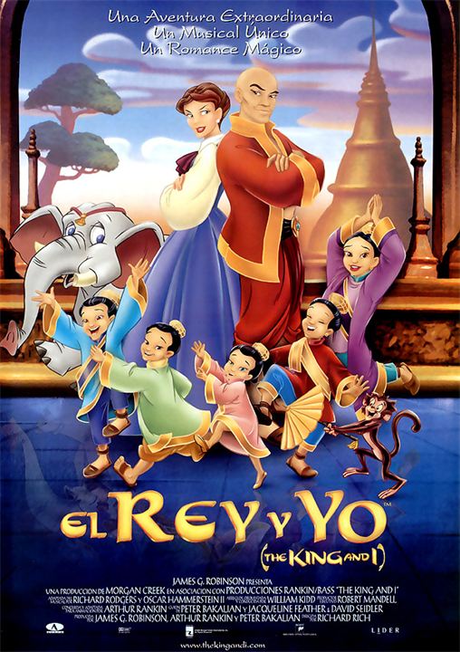 El Rey y yo : Cartel