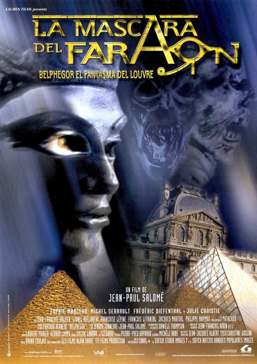 La máscara del faraón : Cartel
