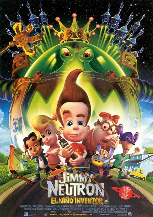 Jimmy Neutron: El niño inventor : Cartel