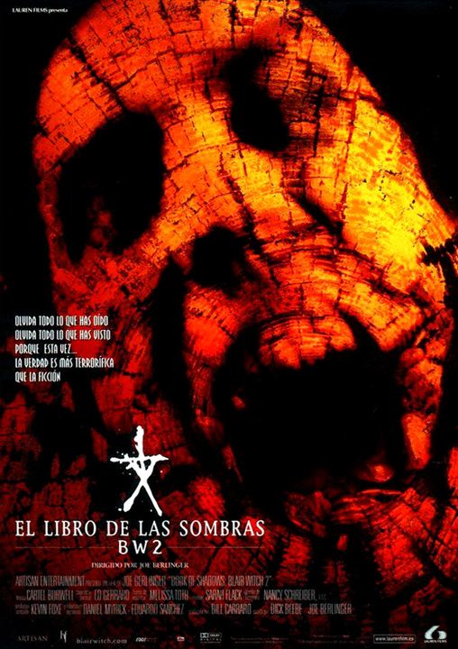 El libro de las sombras (BW 2) : Cartel