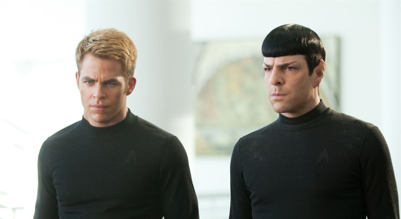 Star Trek: En la oscuridad : Foto Chris Pine, Zachary Quinto