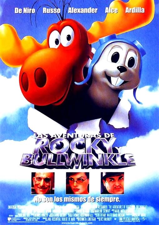 Las aventuras de Rocky y Bullwinkle : Cartel