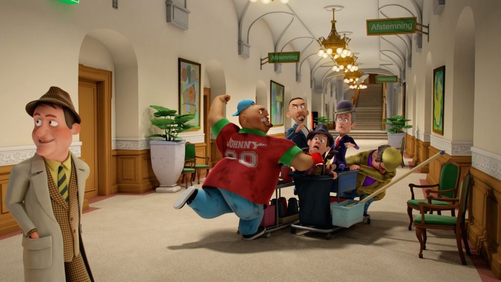 Olsen Banden på de bonede gulve : Foto