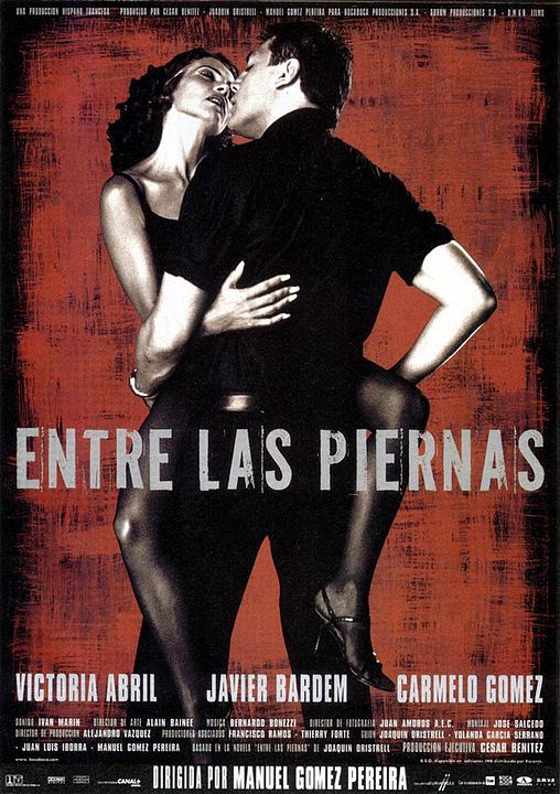 Entre las piernas : Cartel