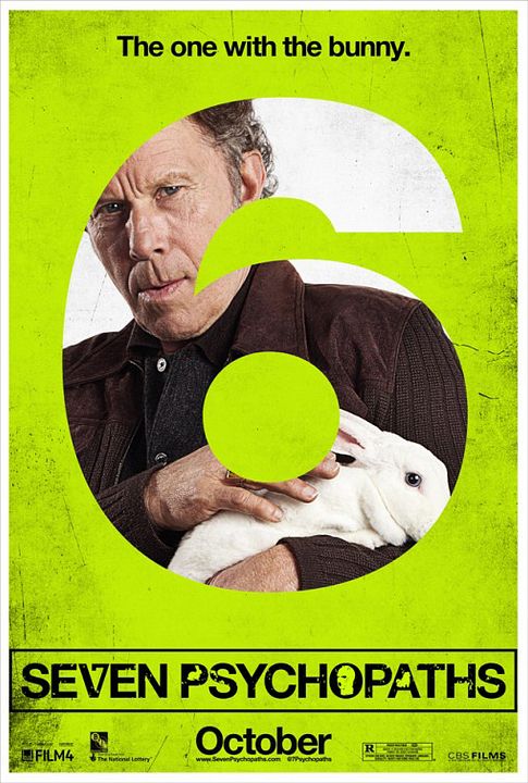 Siete psicópatas : Cartel Tom Waits