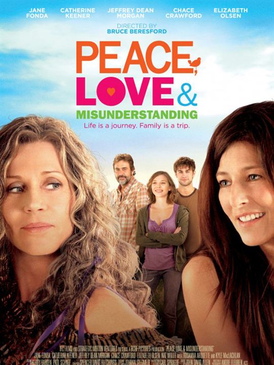 Paz, amor y malentendidos : Cartel