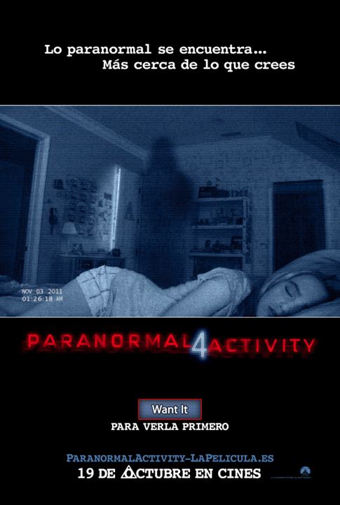 Paranormal Activity 4 : Cartel