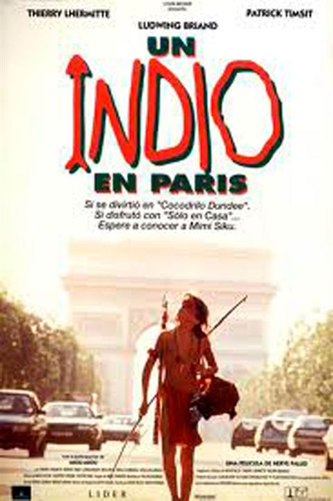 Un Indio en París : Cartel