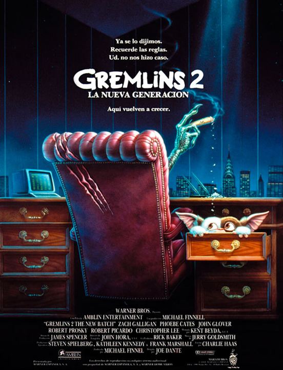 Gremlins 2: La nueva generación : Cartel
