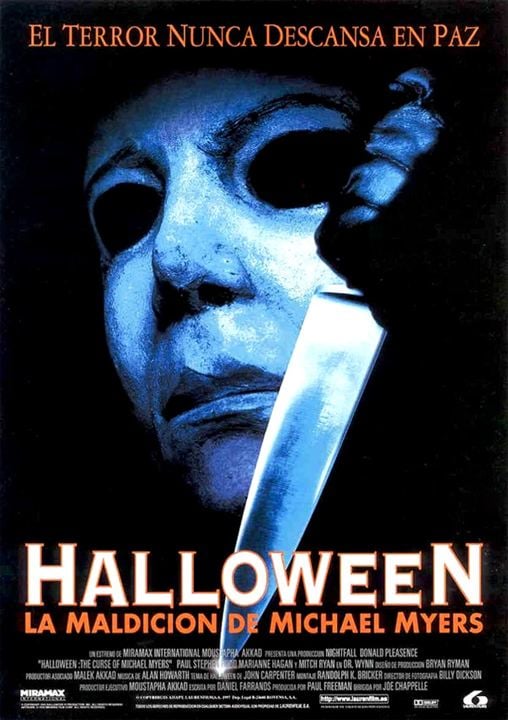 Halloween: La maldición de Michael Myers : Cartel