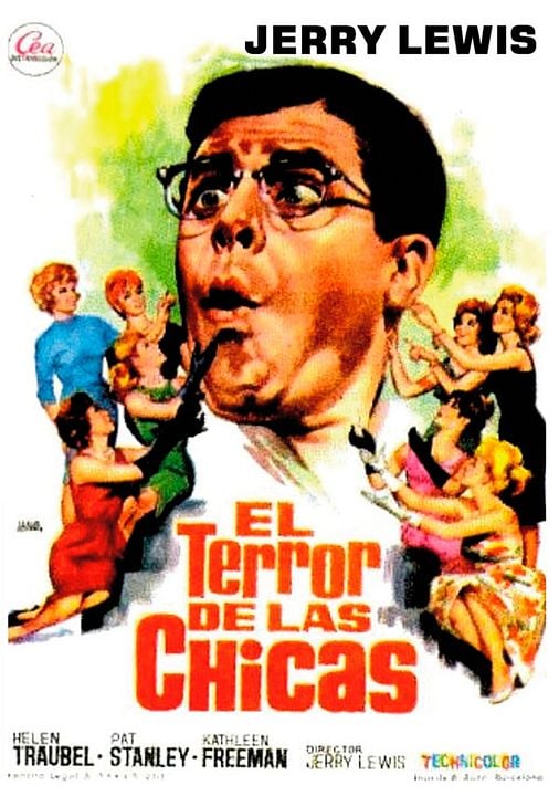 El terror de las chicas : Cartel