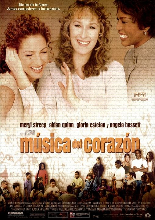 Música del corazón : Cartel