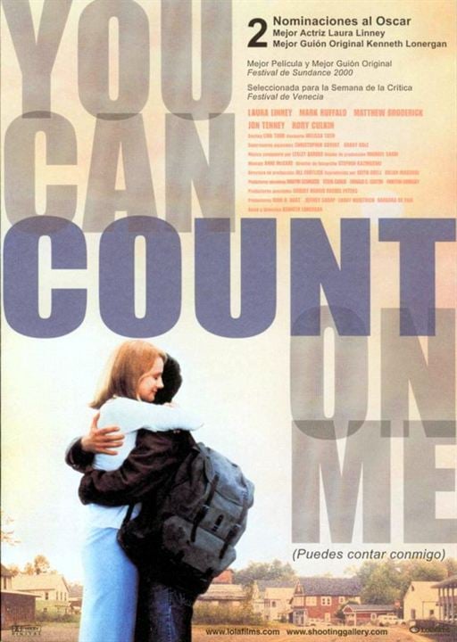 You Can Count On Me (Puedes contar conmigo) : Cartel