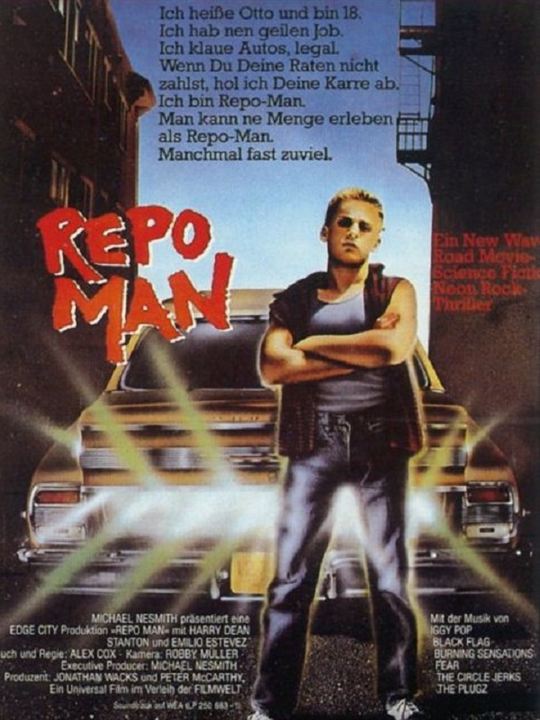Repo Man (El recuperador) : Cartel