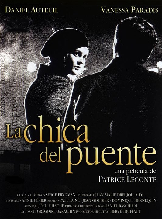 La chica del puente : Cartel