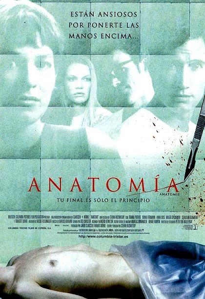 Anatomía : Cartel