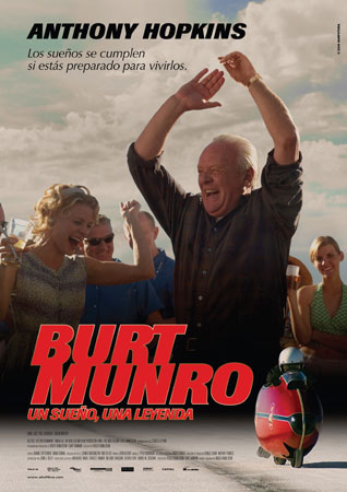 Burt Munro: un sueño, una leyenda : Cartel