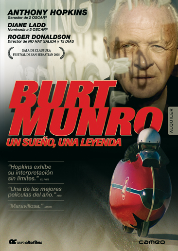 Burt Munro: un sueño, una leyenda : Cartel