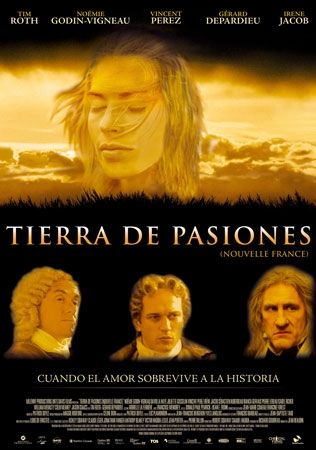 Tierra de pasiones : Cartel