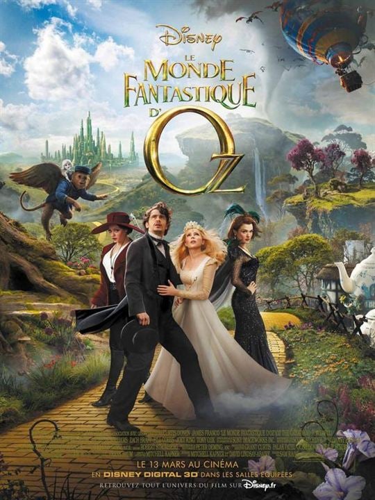 Oz: Un mundo de fantasía : Cartel