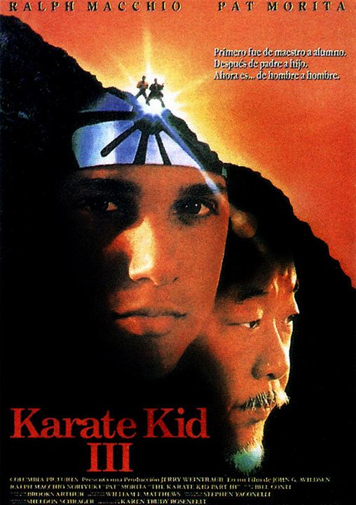 Karate Kid III. El desafío final : Cartel
