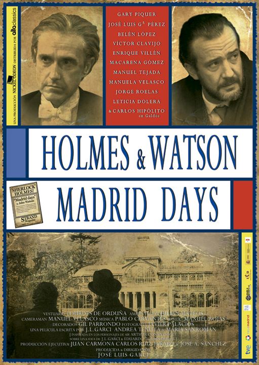 Holmes & Watson. Madrid Days : Cartel