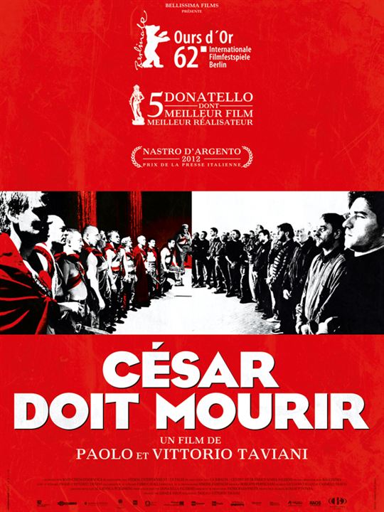 César debe morir : Cartel