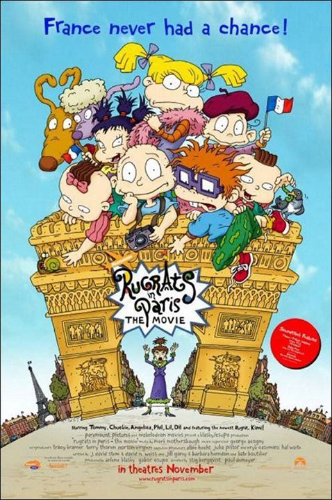 Rugrats en París: La película : Cartel