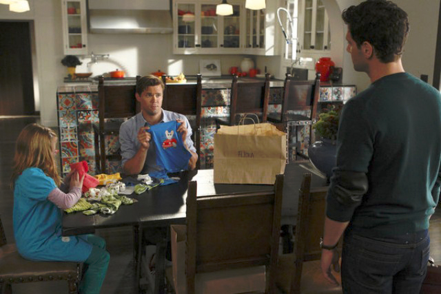 The New Normal : Foto Andrew Rannells, Bebe Wood, Justin Bartha