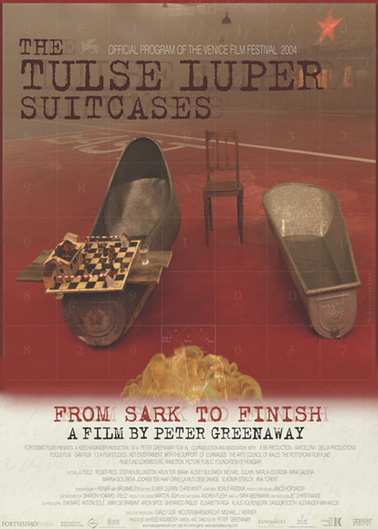 Las maletas de Tulse Luper. 3ª Parte, de Sark al final : Cartel