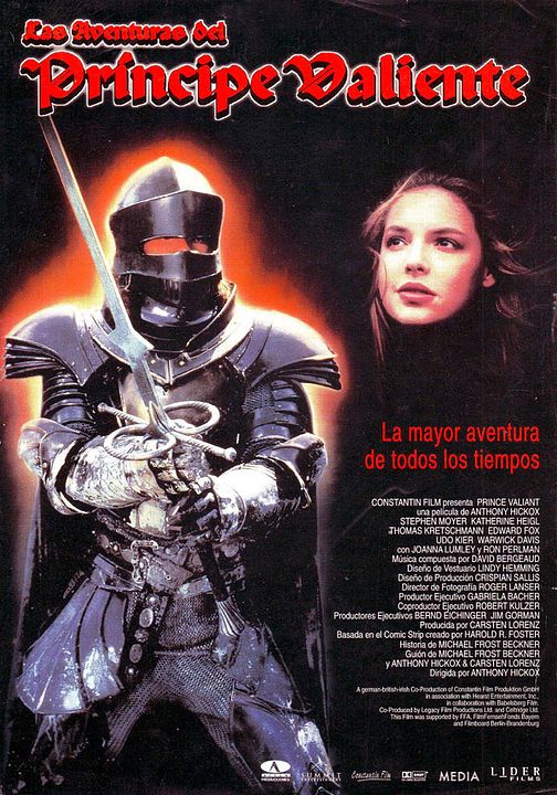 Las aventuras del Príncipe Valiente : Cartel