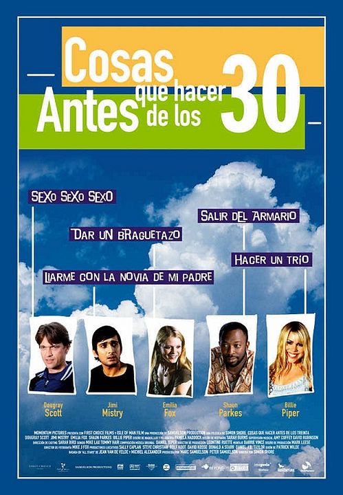 Cosas que hacer antes de los 30 : Cartel