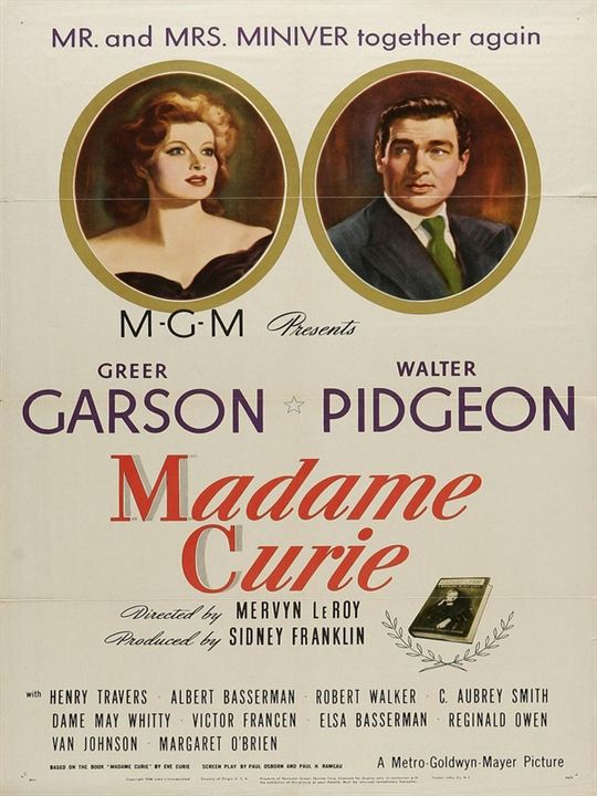 Madame Curie : Cartel