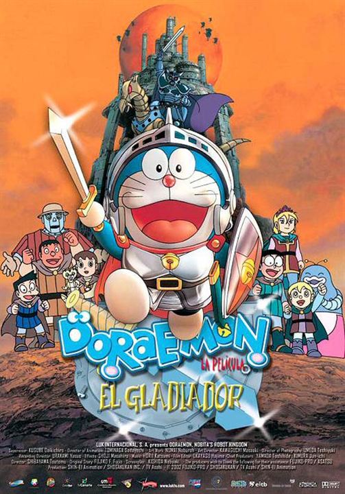 Doraemon: El gladiador : Cartel