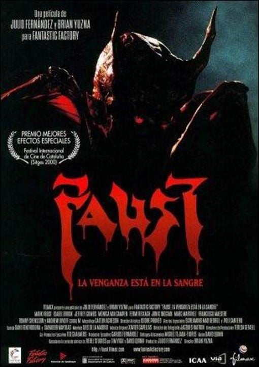 Faust: La venganza está en la sangre : Cartel