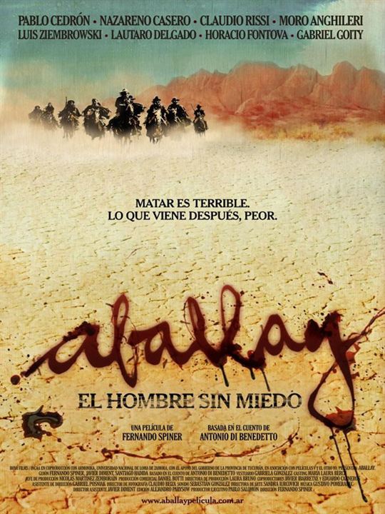 Aballay, el hombre sin miedo : Cartel