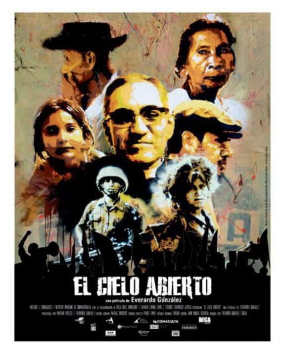 El cielo abierto : Cartel