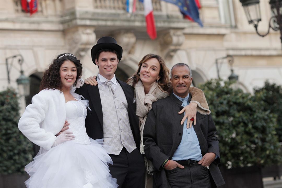 Foto Pascal Légitimus, Philippine Leroy-Beaulieu, Gauthier Battoue, Camille Constantin