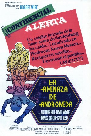 La amenaza de Andrómeda : Cartel