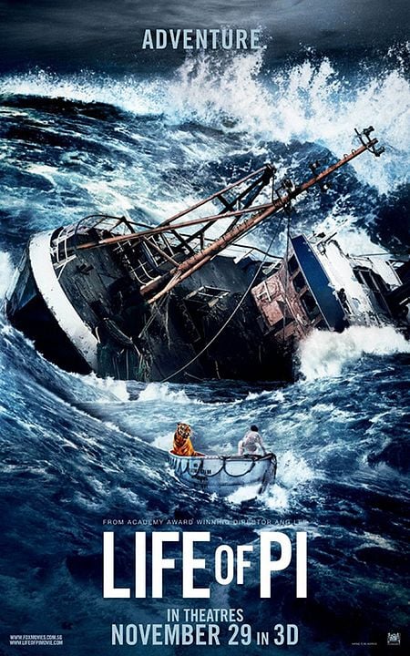 La vida de Pi : Cartel