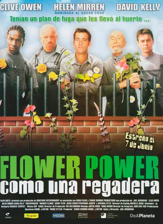 Flower power, como una regadera : Cartel