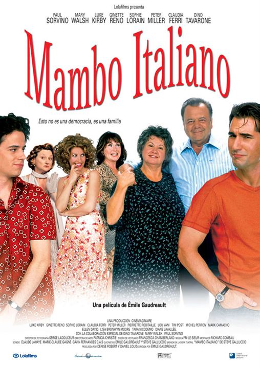 Mambo Italiano : Cartel