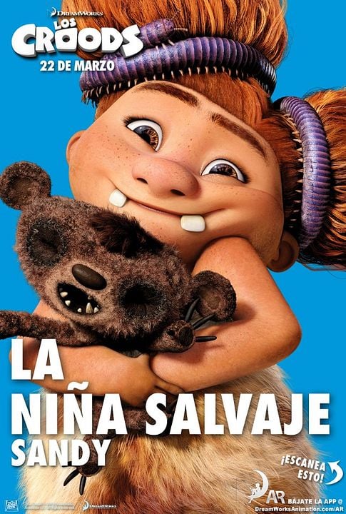 Los Croods: Una aventura prehistórica : Cartel