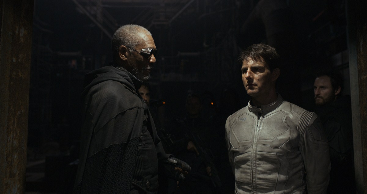 Oblivion : Foto Morgan Freeman, Tom Cruise
