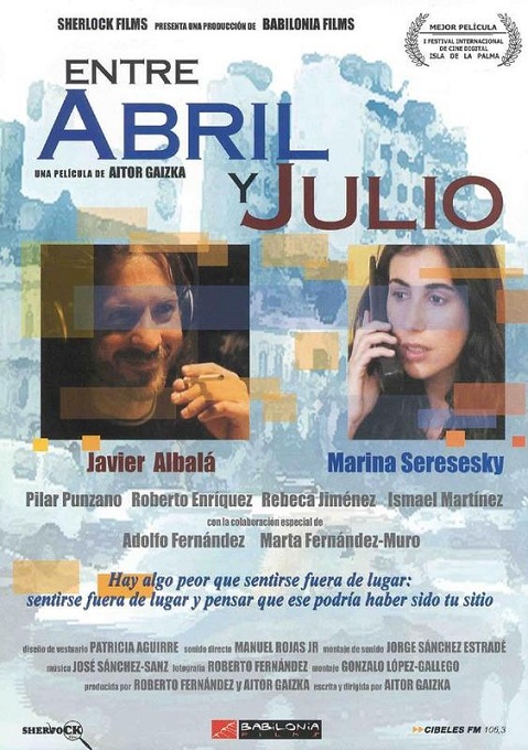 Entre abril y julio : Cartel